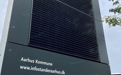 Viewnet-LED-Storskærm-Info-pylon-sol-paneler-Aahus-kommune